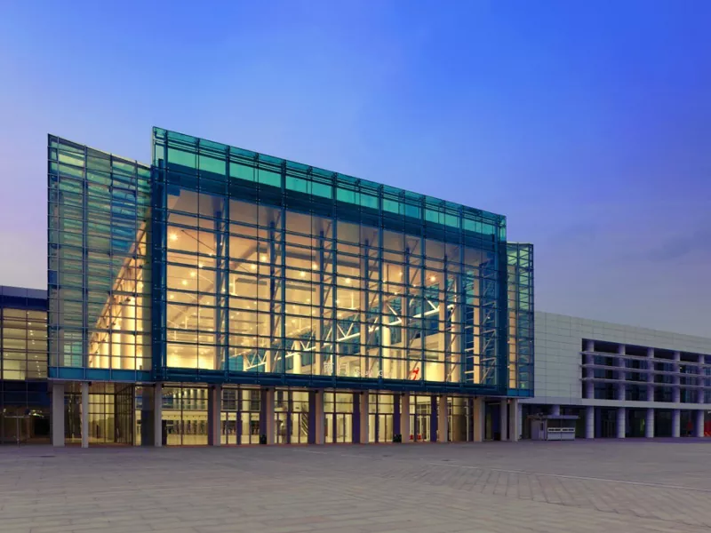 Lagani čelični okvir Prefab Metalna građevina čelika konferencija konferencija