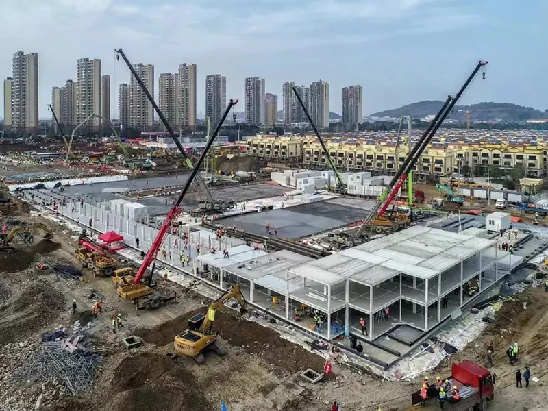 Bolnička zgrada modularne čelične konstrukcije