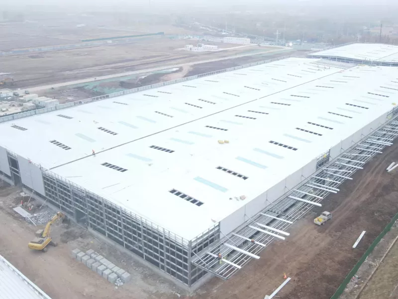 Prefab zgrada metalnog skladišta