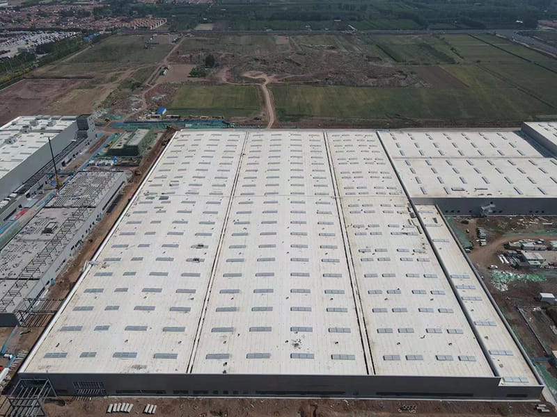 Sveobuhvatno skladište čeličnih konstrukcija