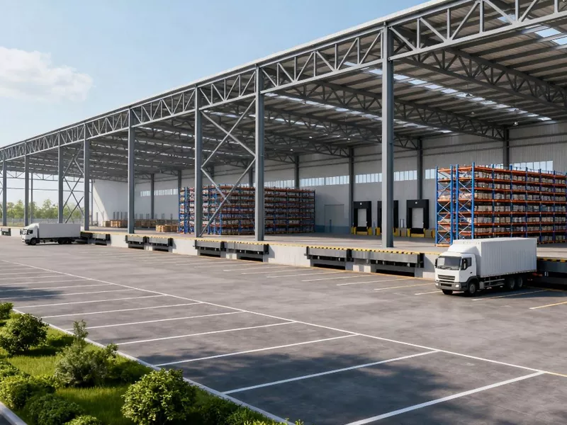 Zgrada distribucijskog centra čelične konstrukcije